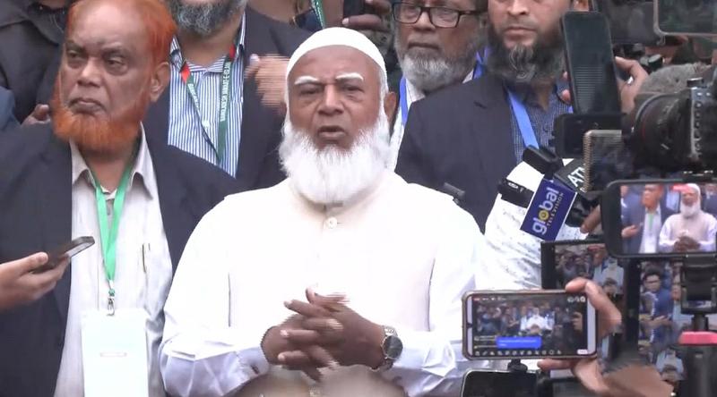 ভোট সুষ্ঠু হলে ফলাফল মানবো, অন্যদেরকেও মানতে হবে: জামায়াত আমির