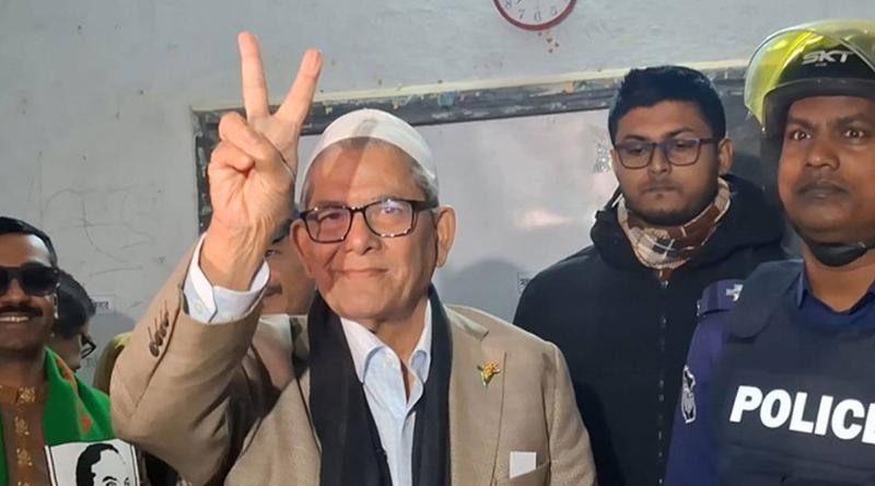 ঠাকুরগাঁও-১  আসন : ২০ কেন্দ্রের ফলাফলে এগিয়ে মির্জা ফখরুল