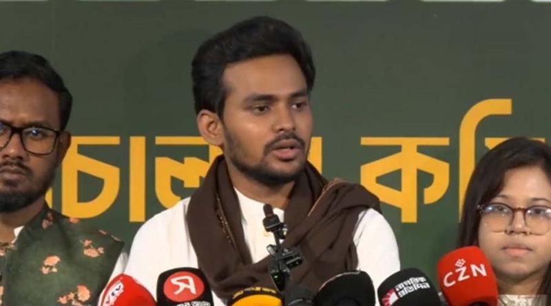 ১১ দলীয় জোটের নেতৃবৃন্দের আসনে রেজাল্ট টেম্পারিংয়ের প্রমাণ পাচ্ছি: আসিফ মাহমুদ