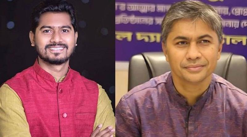 নুরকে অভিনন্দন জানালেন প্রতিদ্বন্দ্বী প্রার্থী হাসান মামুন