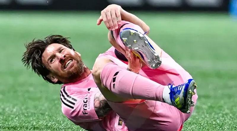 মেসির চোটে পিছিয়ে গেল মায়ামির ম্যাচ