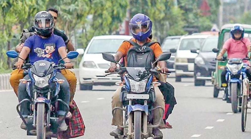 আজও সারাদেশে মোটরসাইকেল চলাচলে নিষেধাজ্ঞা, চলবে অন্যসব বাহন