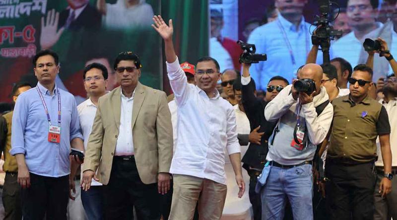 নির্বাসন থেকে ক্ষমতার শীর্ষে তারেক রহমান: রয়টার্স