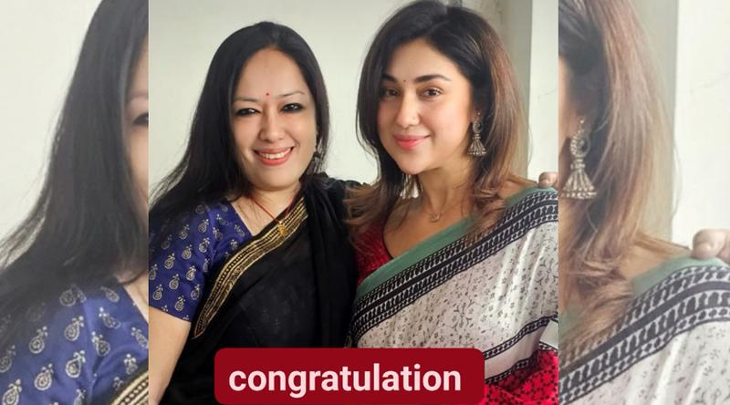 ফেসবুক স্টোরিতে ছবি দিয়ে রুমিন ফারহানাকে অপু বিশ্বাসের শুভেচ্ছা