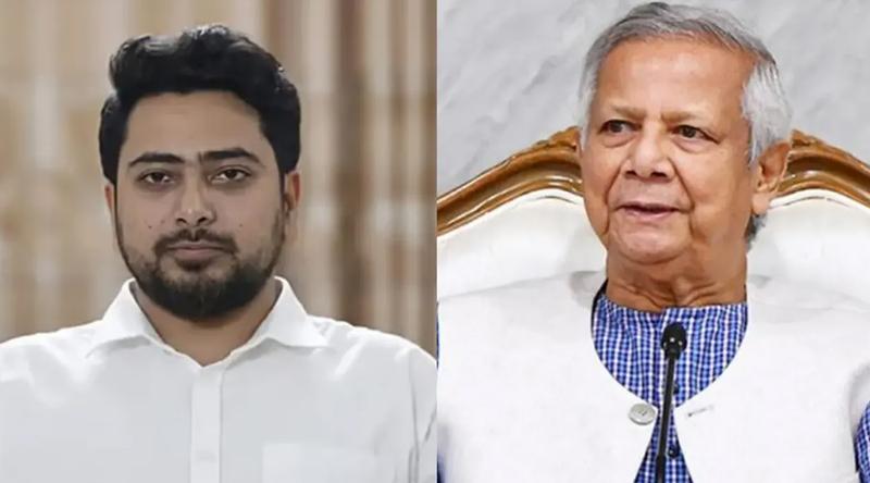 নাহিদ ইসলামকে অভিনন্দন প্রধান উপদেষ্টার