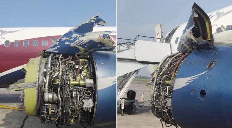 নাইজেরিয়ায় মাঝ আকাশে বিমানের ইঞ্জিনে বিস্ফোরণ