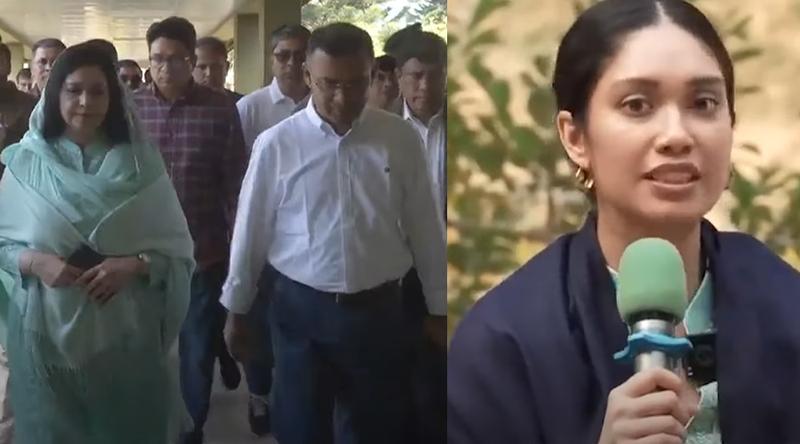 এক ভিন্ন তারেক রহমান! নজর কাড়ছেন জুবাইদা ও জাইমা