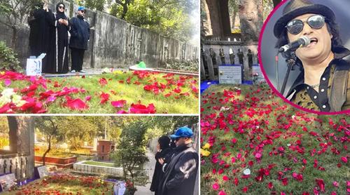 মা-বোনকে নিয়ে বাবা শাফিনের সমাধিতে ওজি