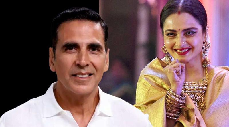 ফের রেখার সঙ্গে অক্ষয় কুমারের সম্পর্কের গুঞ্জন তুঙ্গে!