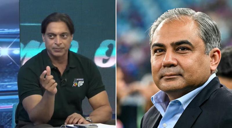 ভারতের কাছে হারার পর নাকভিকর সমালোচনায় শোয়েব আখতার