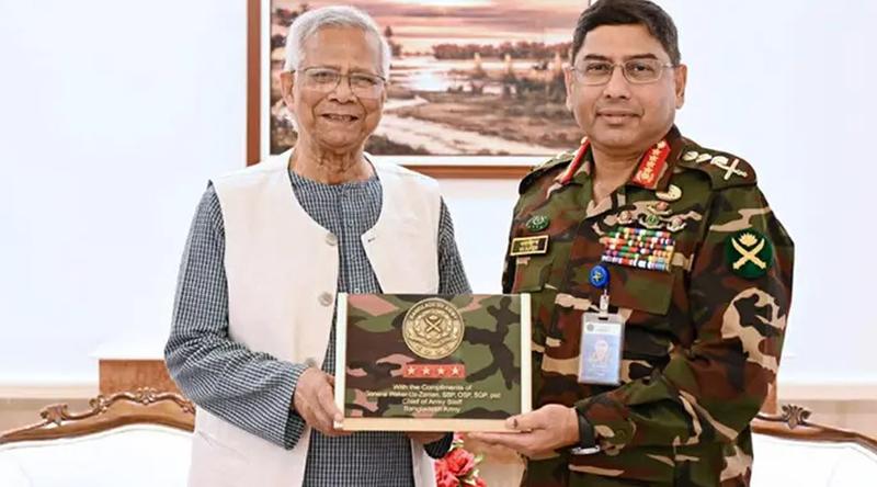 প্রধান উপদেষ্টার সঙ্গে সেনাপ্রধানের বিদায়ী সাক্ষাৎ