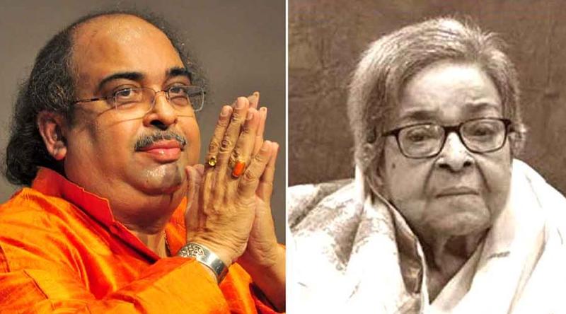 মাকে হারালেন সরোদবাদক তেজেন্দ্র নারায়ণ মজুমদার