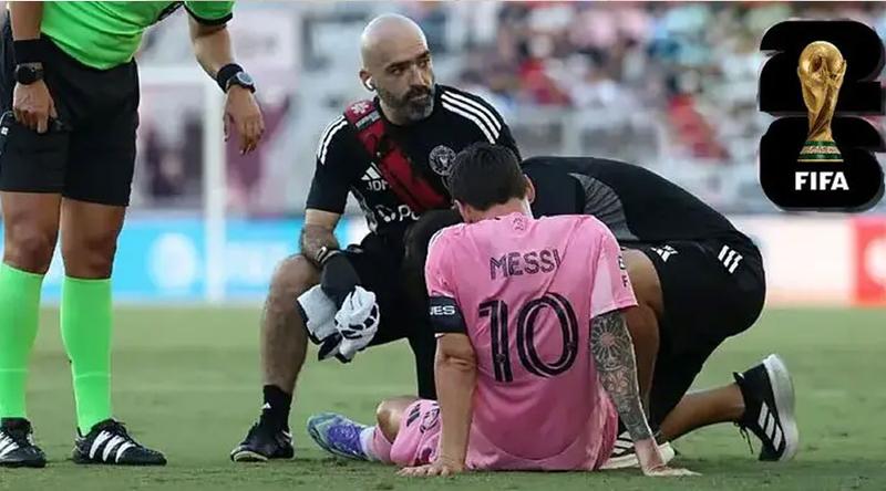 বিশ্বকাপের চার মাস আগে চোটে মেসি, এই সপ্তাহ থেকেই  শুরু পুনর্বাসন