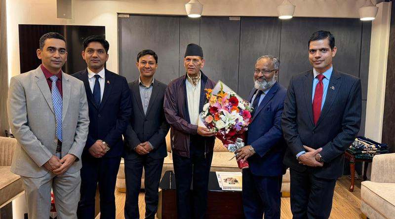 শপথ অনুষ্ঠা‌নে যোগ দিতে ঢাকায় নেপালের পররাষ্ট্রমন্ত্রী