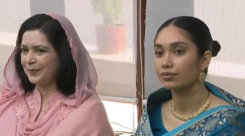 তারেক রহমানের শপথ অনুষ্ঠানে জুবাইদা ও জাইমা