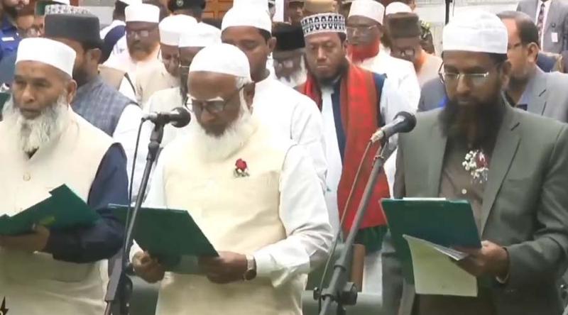 সিদ্ধান্ত বদলে শপথ নিলেন জামায়াতের এমপিরা