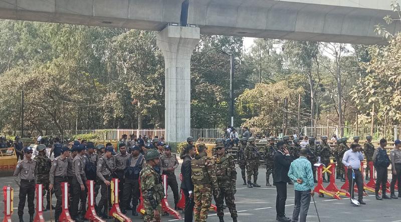 নতুন সরকারের শপথ ঘিরে সংসদে তিন স্তরের নিরাপত্তা