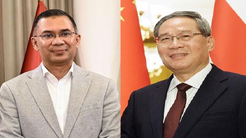 প্রধানমন্ত্রী তারেক রহমানকে চীনা প্রধানমন্ত্রীর অভিনন্দন