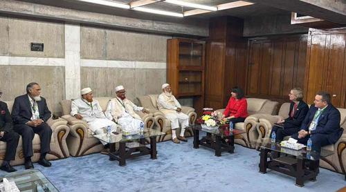 জামায়াত আমির ডা. শফিকুর রহমানের সঙ্গে বিভিন্ন দেশের প্রতিনিধি দলের সৌজন্য সাক্ষাৎ