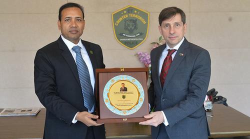 সিটিটিসি প্রধানের সঙ্গে ফ্রান্সের রাষ্ট্রদূতের সৌজন্য সাক্ষাৎ