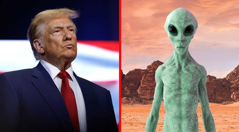 এলিয়েন ও ইউএফও সংক্রান্ত গোপন ফাইল প্রকাশের নির্দেশনা ট্রাম্পের