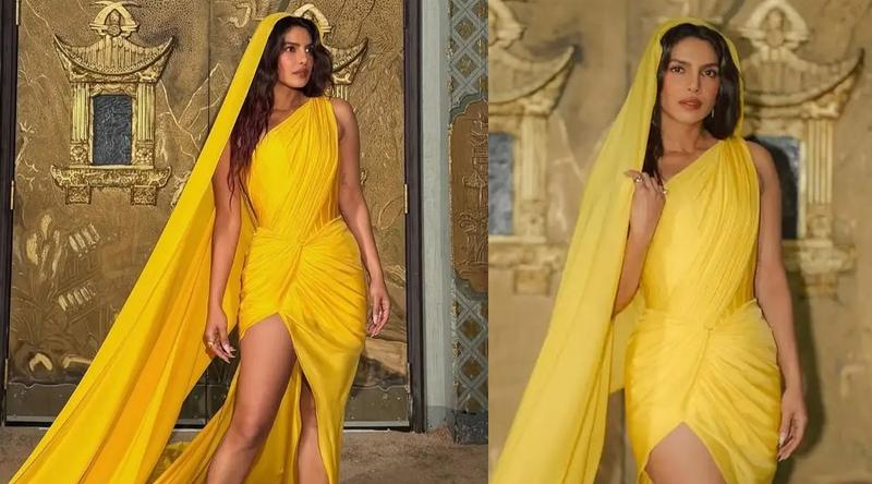 গ্ল্যামার ও মিনিমালিস্টিক লুকে প্রিয়াঙ্কা চোপড়া