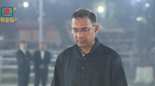 ভাষা শহিদদের প্রতি শ্রদ্ধা জানিয়েছেন প্রধানমন্ত্রী তারেক রহমান