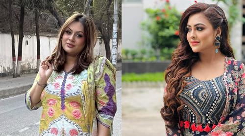 ওমরাহ করতে সৌদিতে তানহা তাসনিয়া ও নদী খন্দকার