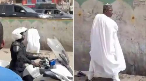 গাড়িবহর থামিয়ে সড়কে প্রকাশ্যে প্রস্রাব করলেন নাইজেরিয়ার গভর্নর