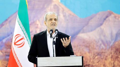 বিশ্বশক্তির চাপের কাছে মাথা নত করবে না ইরান : পেজেশকিয়ান