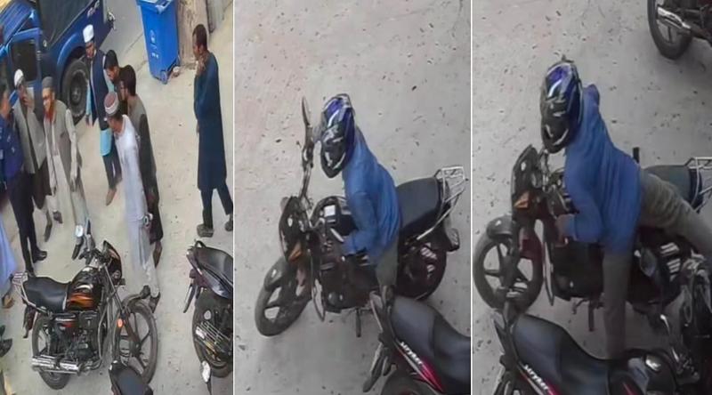 জামায়াত নেতার মোটরসাইকেল চুরি, চালু করতে না পেরে ফেলে পালাল চোর