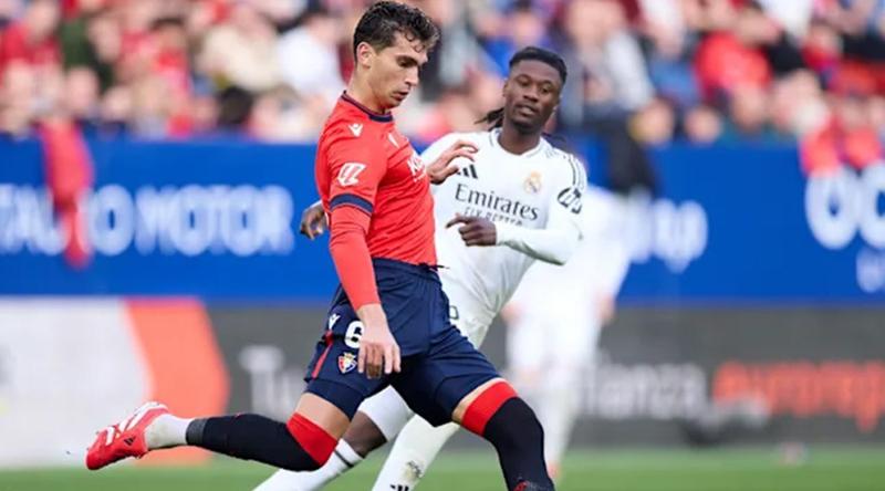 ওসাসুনার মাঠে ২-১ গোলে হেরে শীর্ষস্থান হারানোর শঙ্কায় রিয়াল মাদ্রিদ