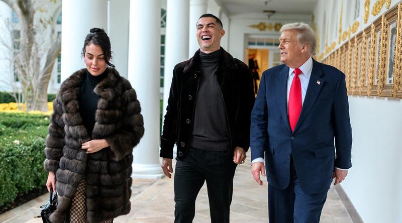রোনালদোকে ‘সর্বকালের সেরা’ উল্লেখ করে যুক্তরাষ্ট্রে ডাকলেন ট্রাম্প