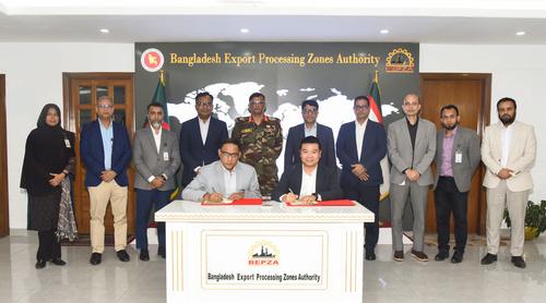 উত্তরা ইপিজেডে ২০ মিলিয়ন ডলার বিনিয়োগ করবে চীনা কোম্পানি