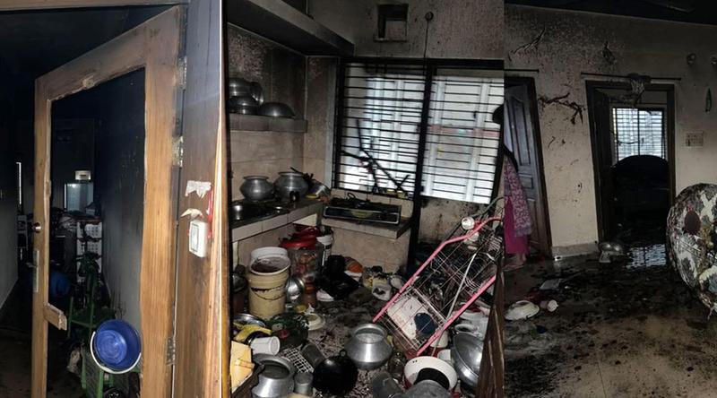 হালিশহরে জমে থাকা গ্যাসের বিস্ফোরণে দগ্ধ ৭