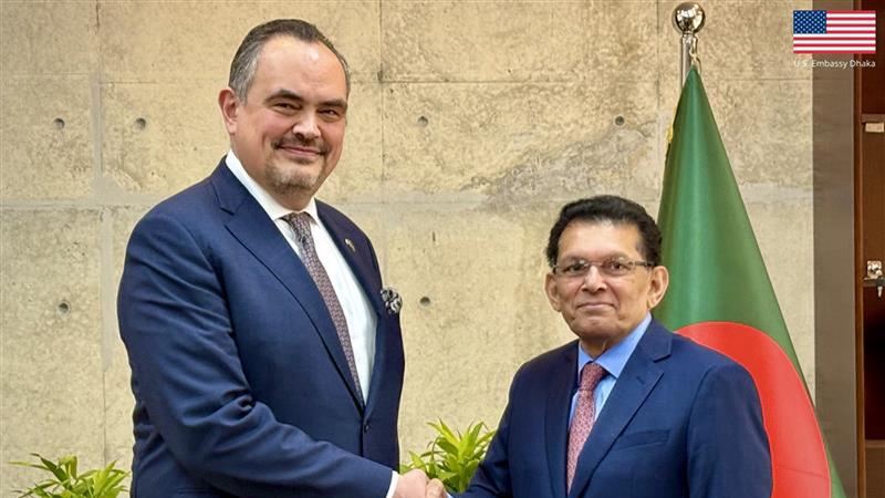 পররাষ্ট্রমন্ত্রীর সঙ্গে মার্কিন রাষ্ট্রদূতের সাক্ষাৎ