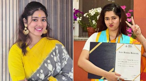 শুটিং আর পড়াশোনা সামলে নজির গড়লেন অভিনেত্রী  দিতিপ্রিয়া রায়!