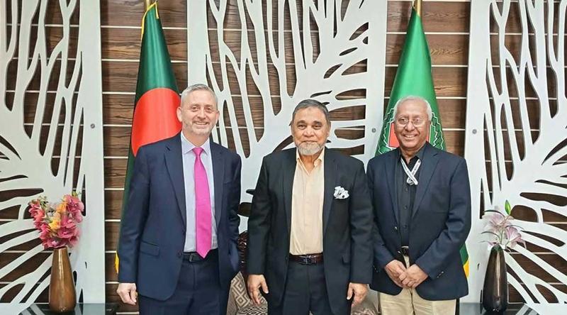 সিইসিকে ইইউ রাষ্ট্রদূতের অভিনন্দন, পাশে থাকার প্রতিশ্রুতি