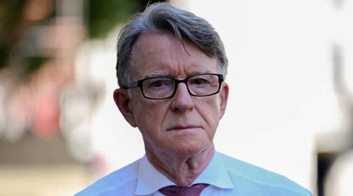 যুক্তরাষ্ট্রে নিযুক্ত সাবেক ব্রিটিশ রাষ্ট্রদূত ম্যান্ডেলসন গ্রেপ্তার