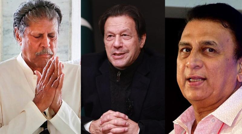 চিরপ্রতিদ্বন্দ্বী ভারতের গাভাস্কার-কপিল পক্ষ নিলেন ইমরান খানের