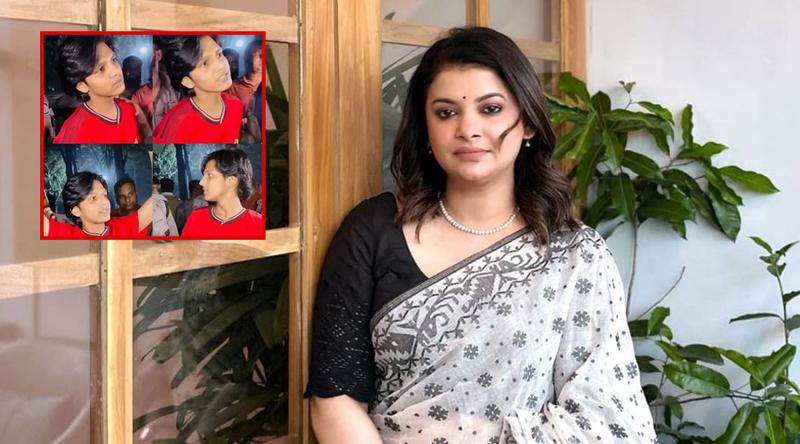 ‘গায়ে হাত তুলবেন কেন’, পুলিশকে শবনম ফারিয়ার প্রশ্ন