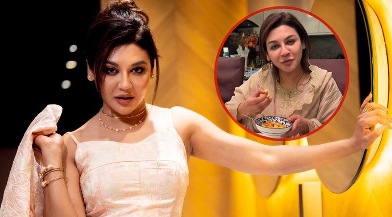 ইফতারিতে দইয়ের সঙ্গে চানাচুর খেলেন জয়া!