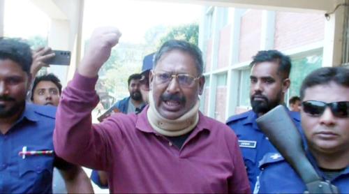 রাজধানী থেকে গ্রেপ্তার নাটোরের যুবলীগ নেতা কারাগারে