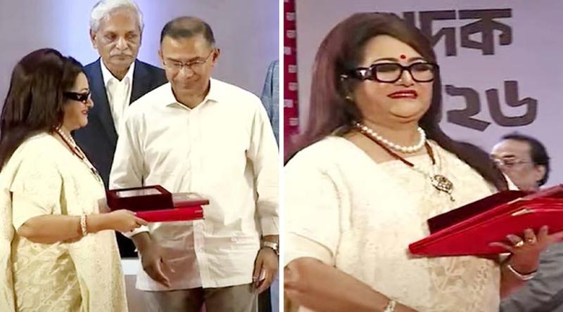 ববিতার হাতে একুশে পদক তুলে দিলেন প্রধানমন্ত্রী