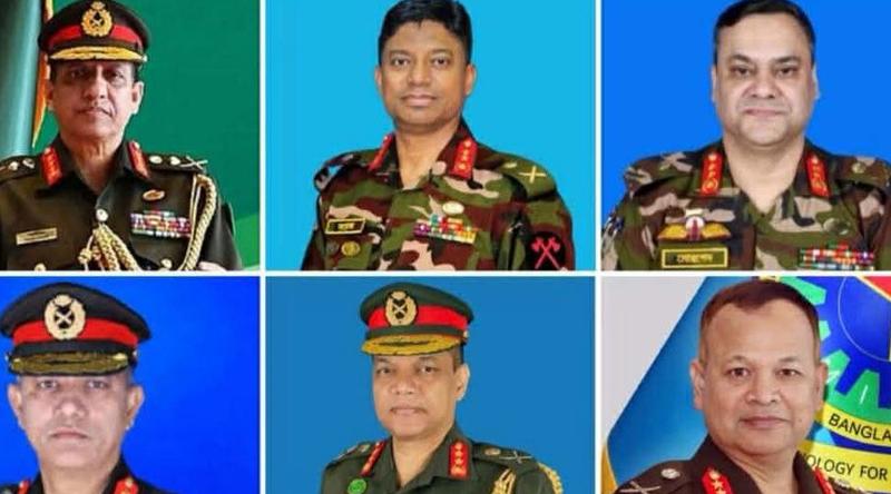 দ্বিতীয় দফায় সেনাবাহিনীর শীর্ষ পর্যায়ে রদবদল