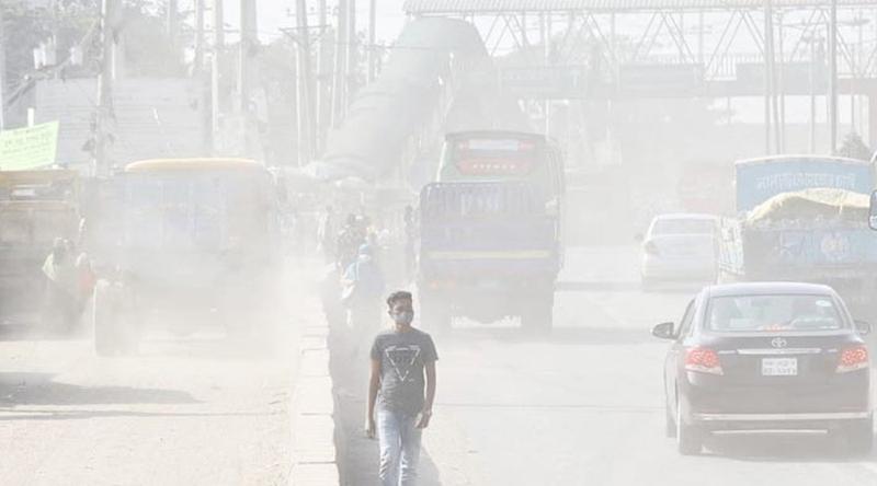 দূষিত শহরের তালিকায় শীর্ষে ঢাকা