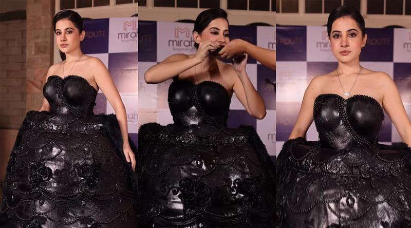 অনুষ্ঠানে উরফির জামা কেটে কেক খাওয়ানোর স্টাইল দেখে হতবাক নেটিজেনরা!