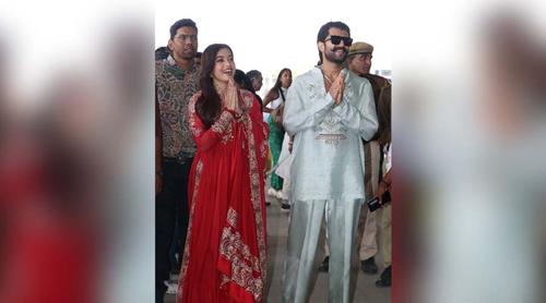 বিয়ের পর প্রথমবার একসঙ্গে জনসমক্ষে বিজয়-রাশমিকা