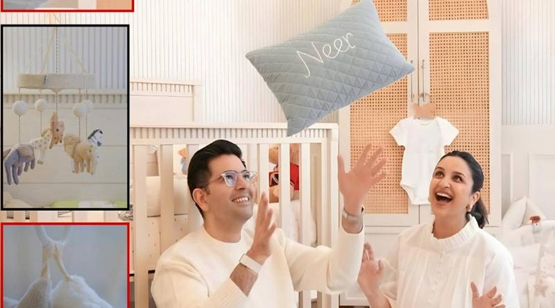 রাঘব চাড্ডা-পরিণীতি চোপড়া কেমন সাজালেন সন্তানের ঘর?