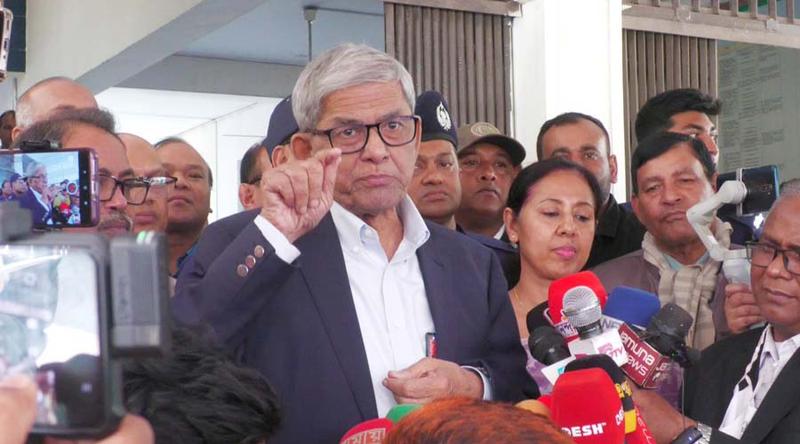 ঠাকুরগাঁওয়ে কোনো দুর্নীতিবাজকে ঠাঁই দেয়া হবে না: মির্জা ফখরুল